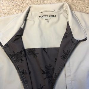 Matte Grey golf vest.